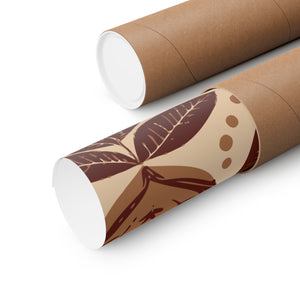 Folk Floral Pattern, Aztec Inspired 02 - 18 in x 24 in Matte Poster