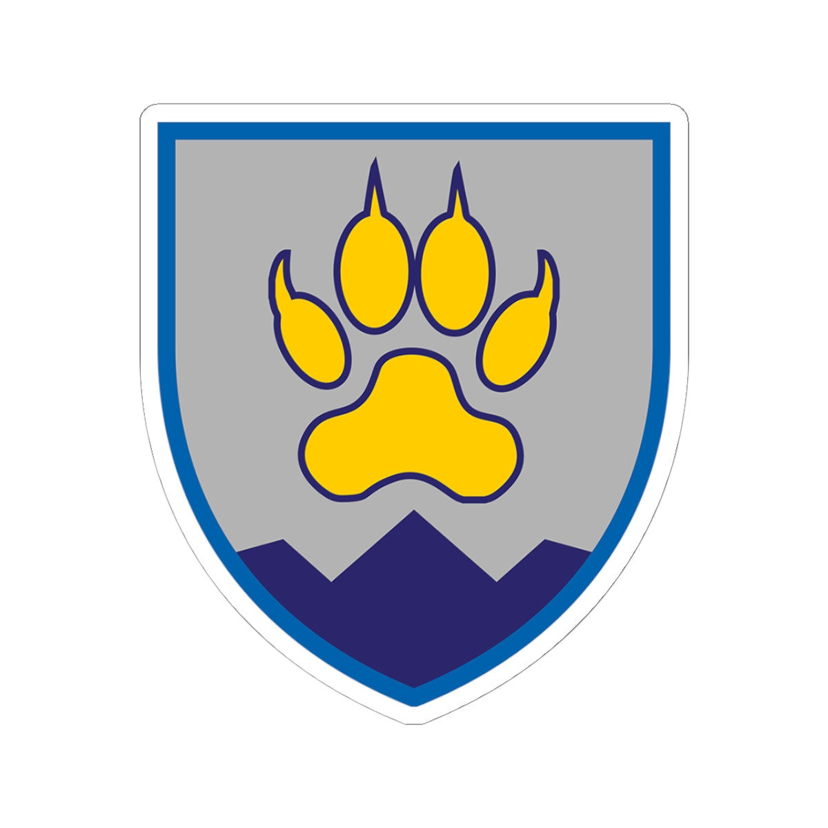 15th Mountain Assault Battalion (Ukraine) - 3" x 3" Kiss-Cut Sticker