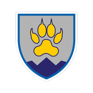 15th Mountain Assault Battalion (Ukraine) - 3" x 3" Kiss-Cut Sticker