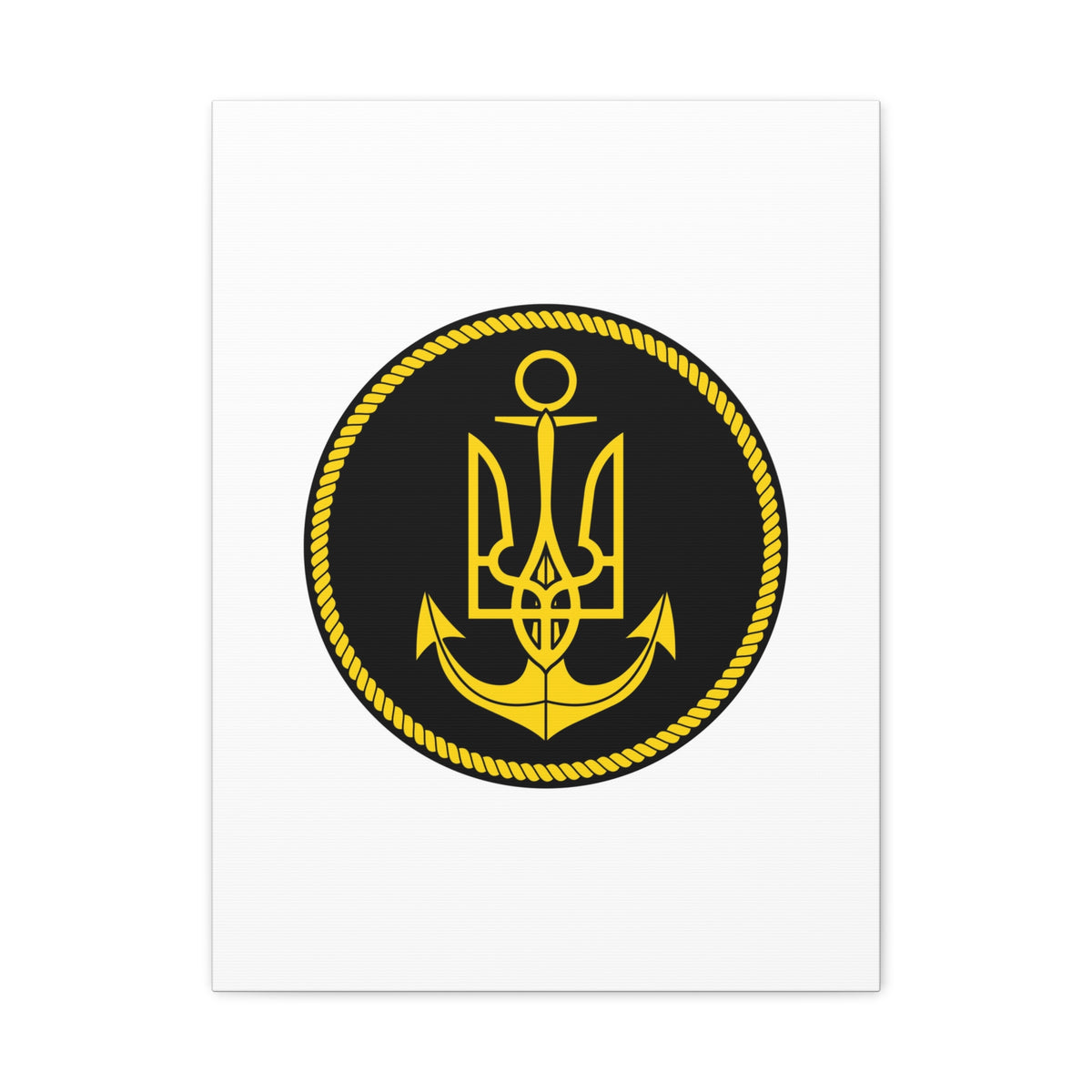 Navy (Ukraine) - 18 in x 24 in Matte Canvas, Stretched, 1.25 in