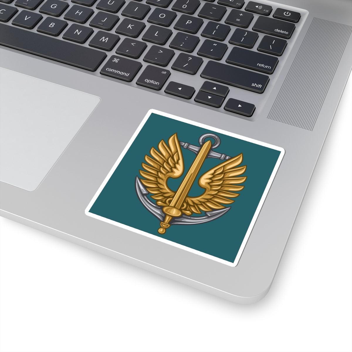 Ukrainian Marine Corps v2 - 3" x 3" Kiss-Cut Sticker