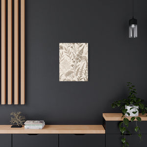 Wildflowers Pattern 119 - 18 in x 24 in Matte Canvas, Stretched, 1.25 in