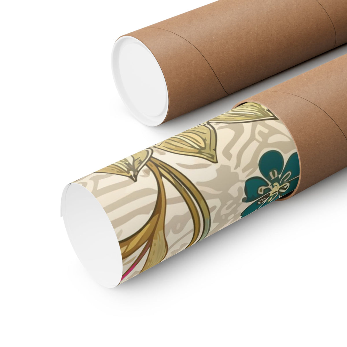 Folk Floral Pattern, Indian Inspired 04 - 18 in x 24 in Matte Poster