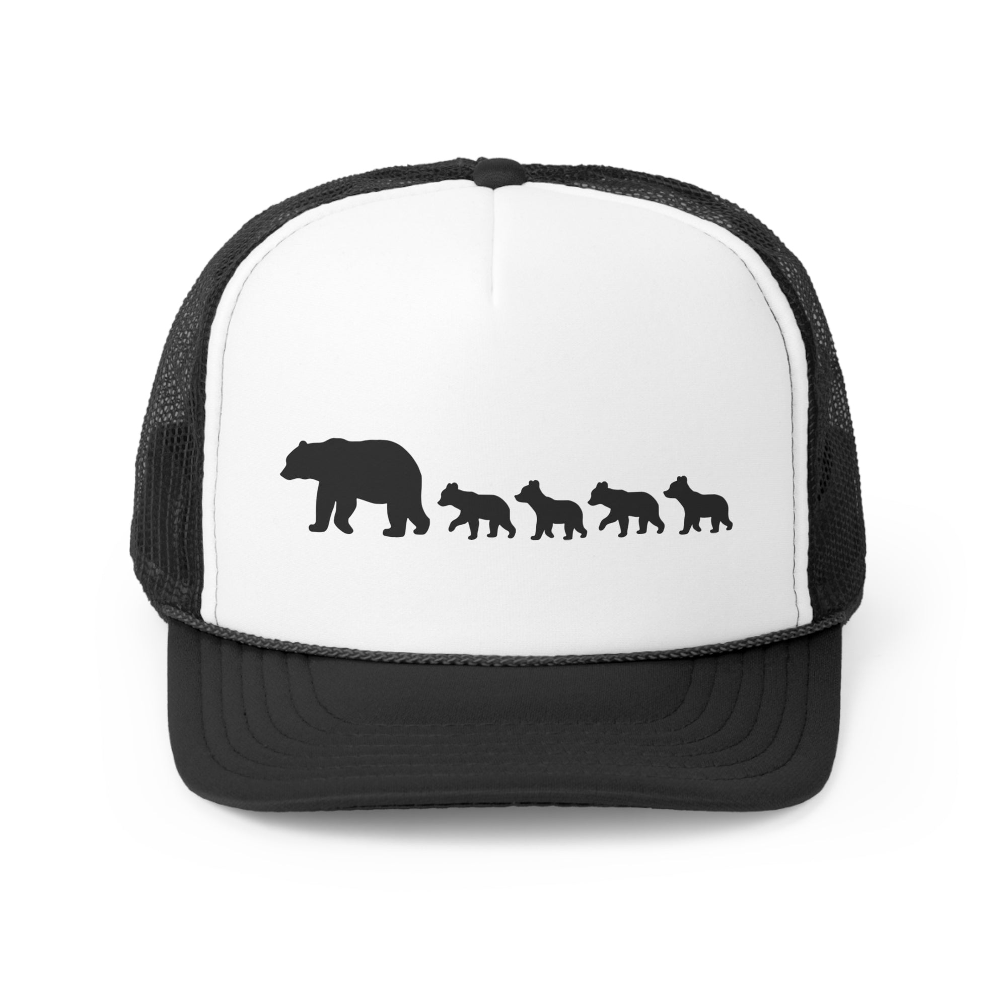 Mama Bear With 4 Cubs - Trucker Cap