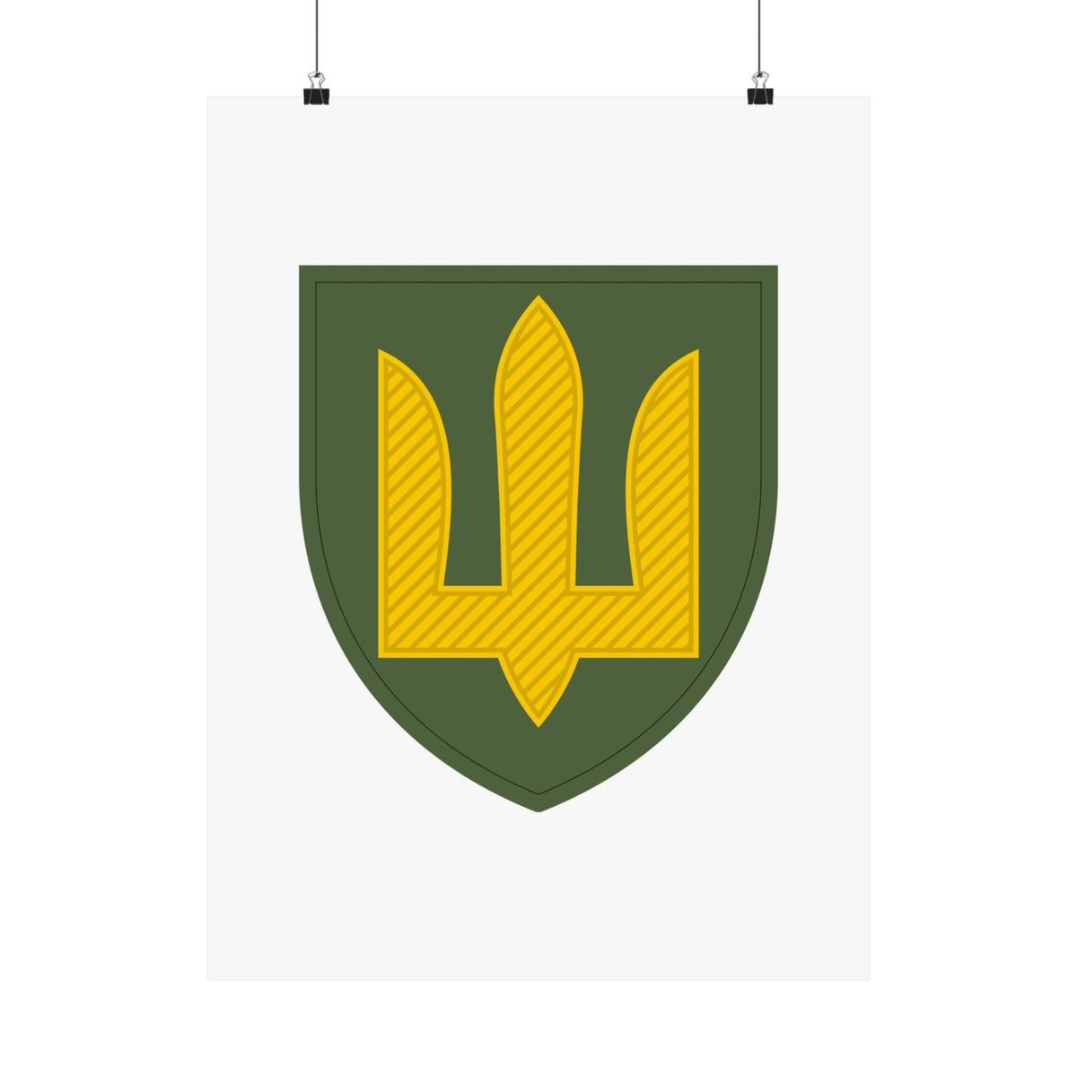 Ground Forces (Ukraine) - 18 in x 24 in Matte Poster