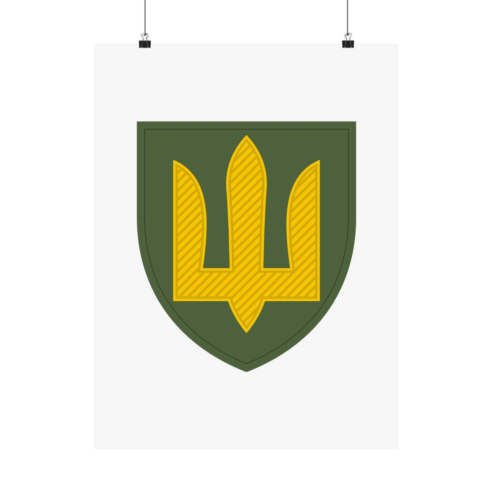 Ground Forces (Ukraine) - 18 in x 24 in Matte Poster