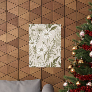 Wildflowers Pattern 085 - 18 in x 24 in Matte Poster