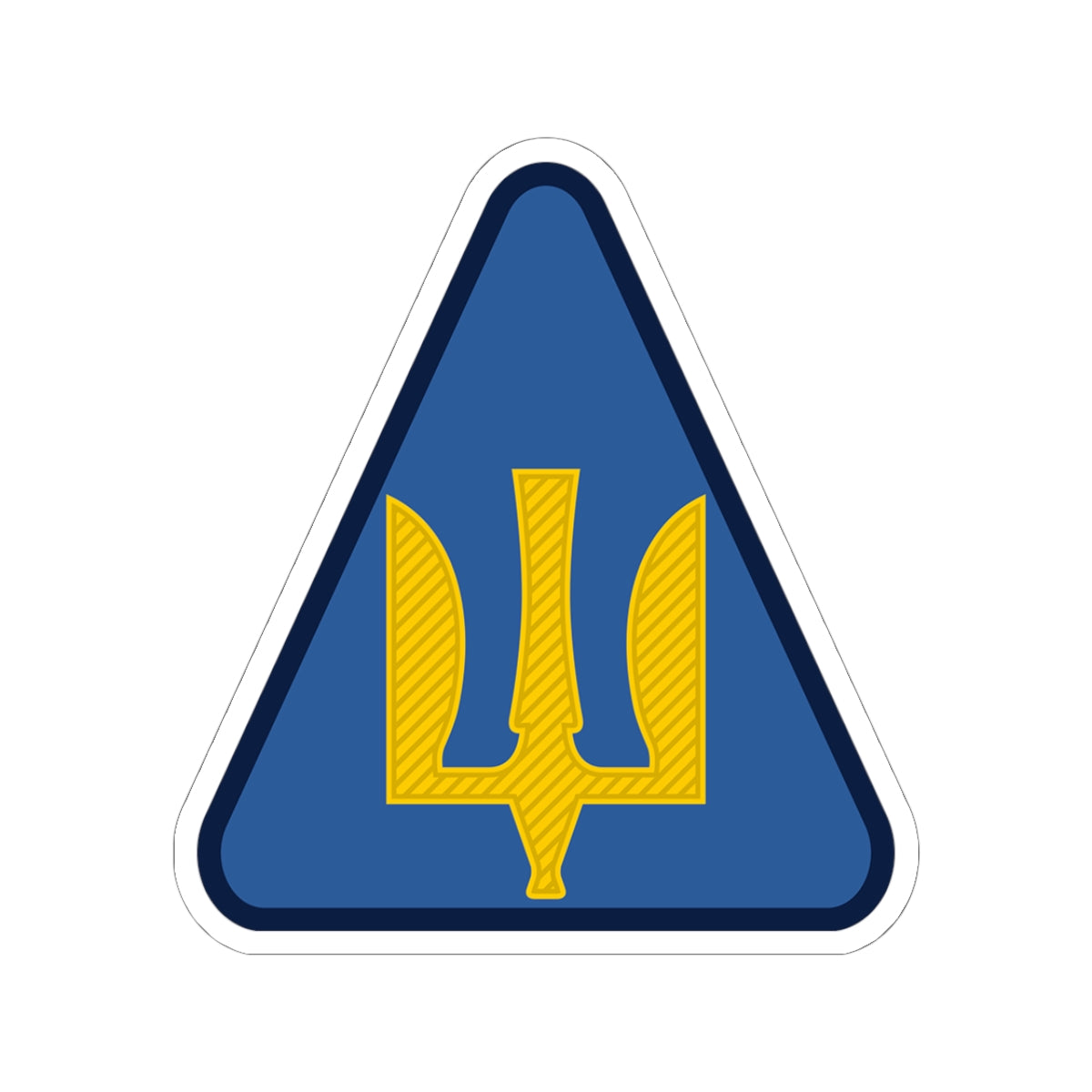 Air Force (Ukraine) - 3" x 3" Kiss-Cut Sticker