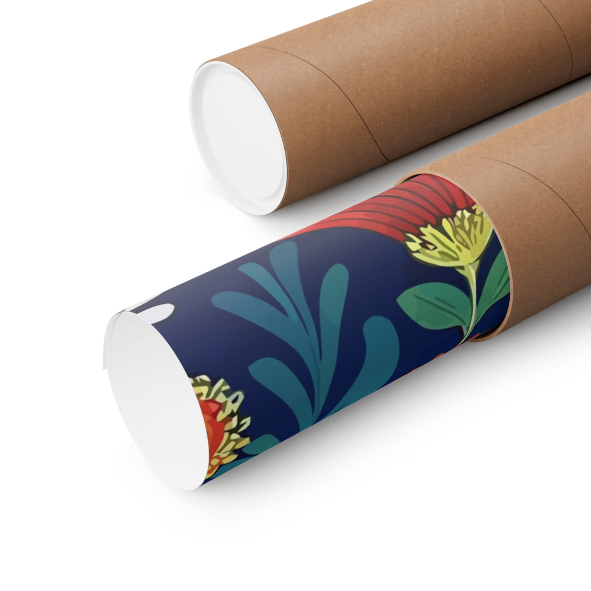 Folk Floral Pattern, Polish Inspired 04 - 18 in x 24 in Matte Poster