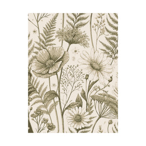 Wildflowers Pattern 150 - 18 in x 24 in Matte Poster