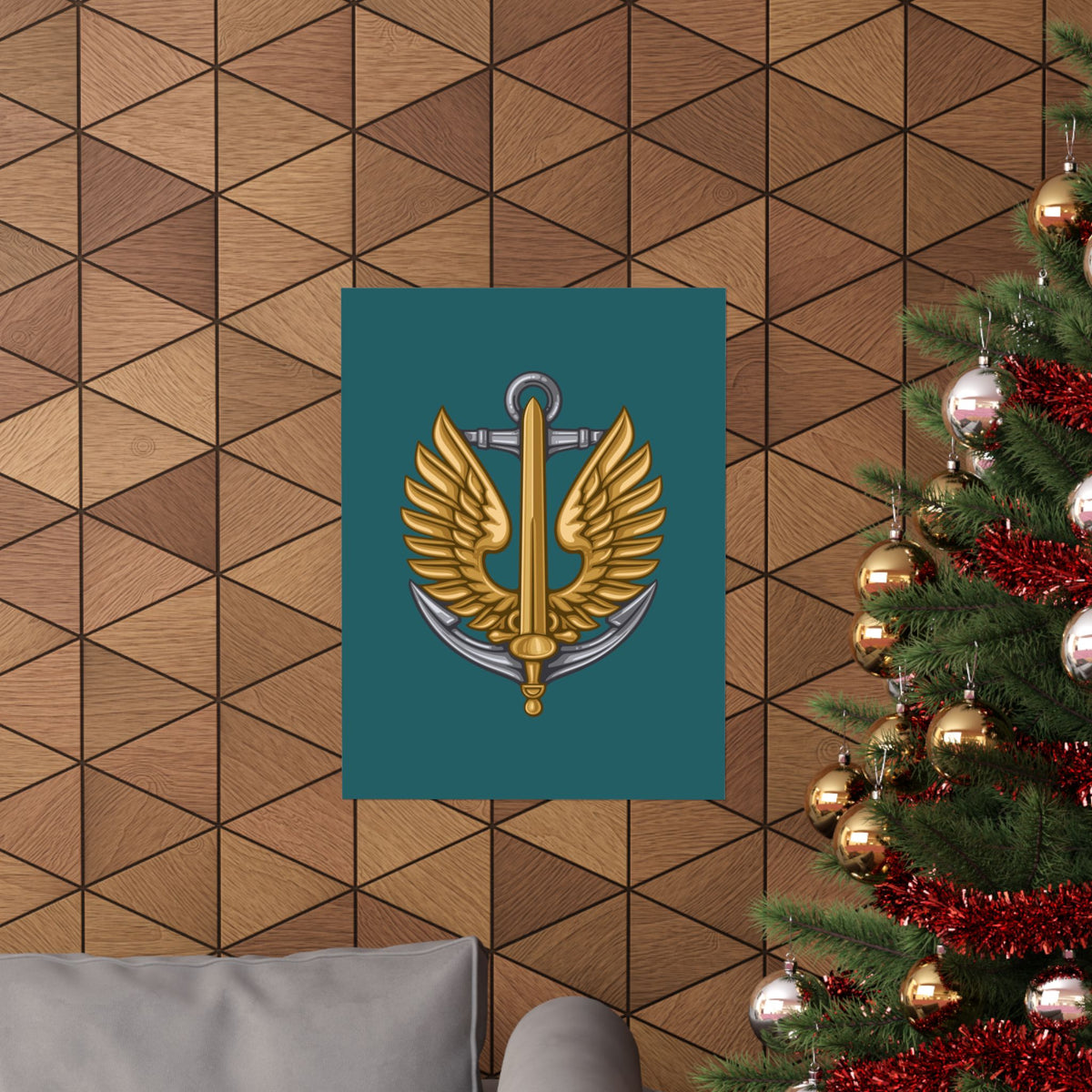 Ukrainian Marine Corps v2 - 18 in x 24 in Matte Poster