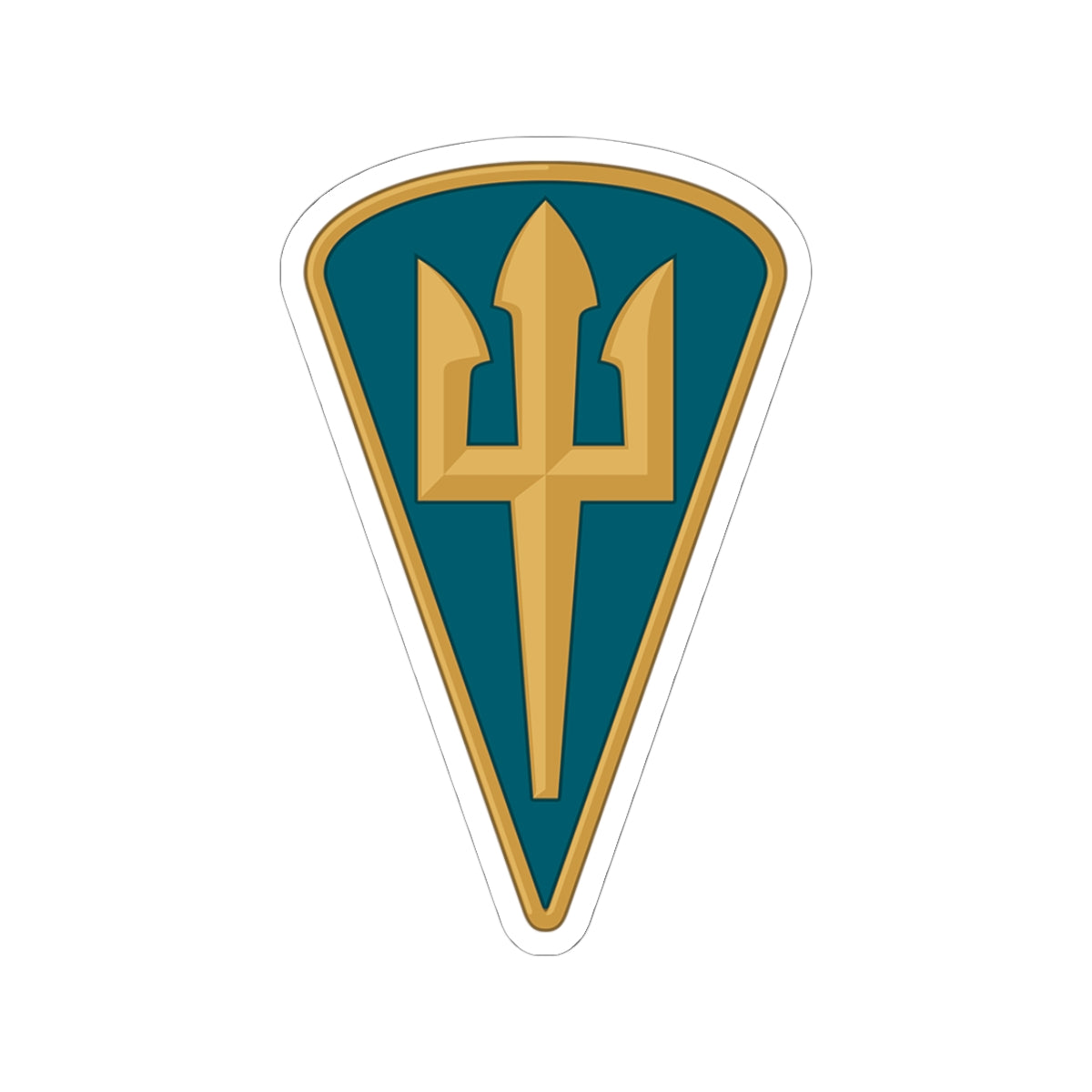 Marine Corps (Ukraine) - 3" x 3" Kiss-Cut Sticker