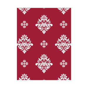 Damask Pattern 004 - 18 in x 24 in Matte Poster
