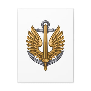 Ukrainian Marine Corps - 18 in x 24 in Matte Canvas, Stretched, 1.25 in