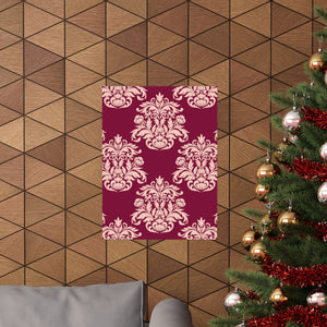 Damask Pattern 021 - 18 in x 24 in Matte Poster