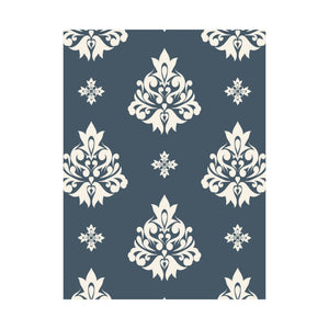 Damask Pattern 035 - 18 in x 24 in Matte Poster