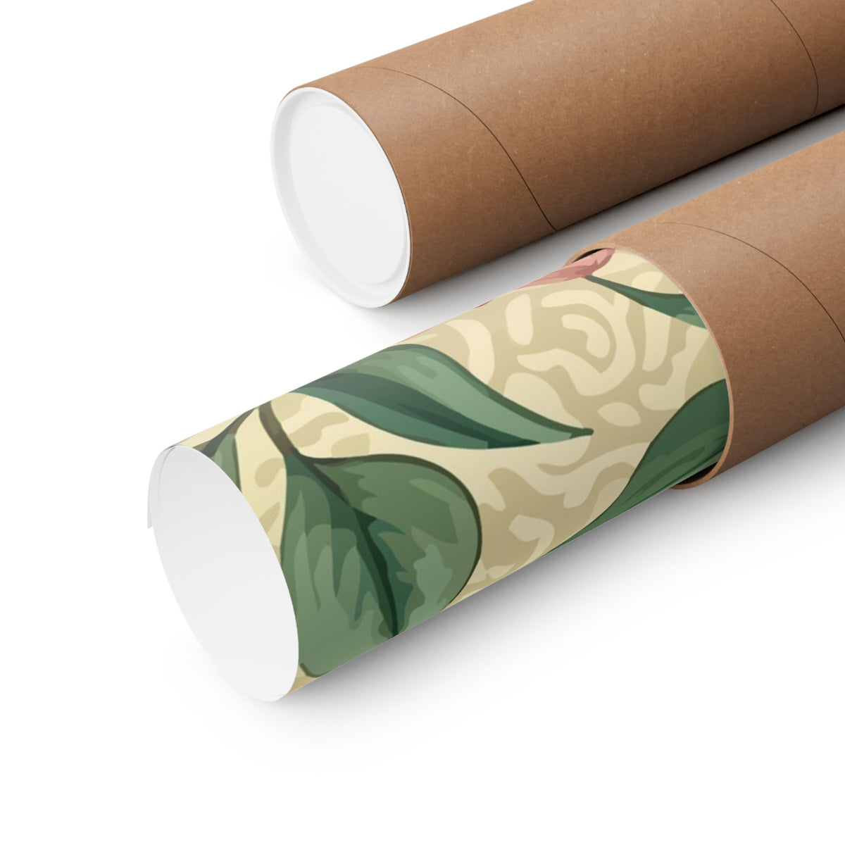 Folk Floral Pattern, Himalayan Inspired 01 - 18 in x 24 in Matte Poster