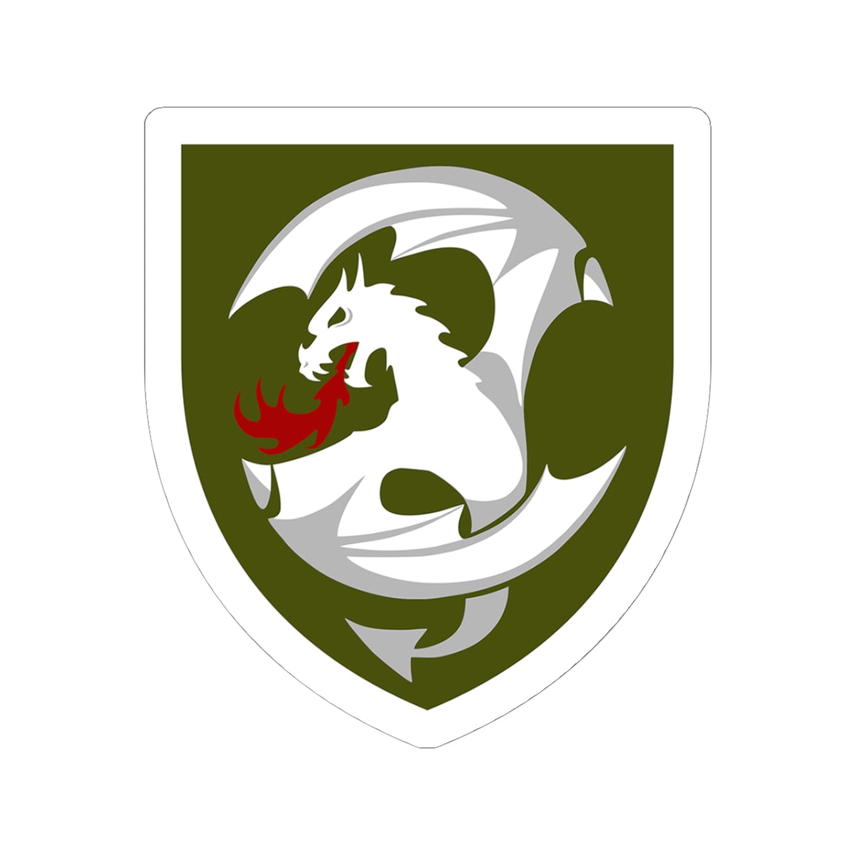 12th Army Aviation Brigade (Ukraine) - 3" x 3" Kiss-Cut Sticker