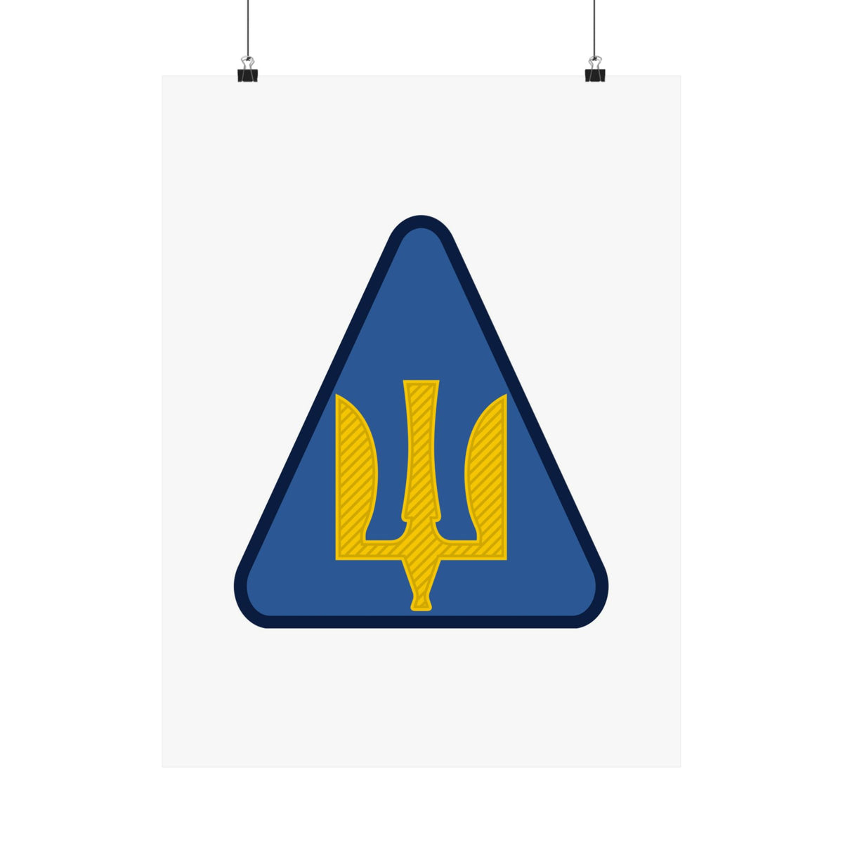Air Force (Ukraine) - 18 in x 24 in Matte Poster