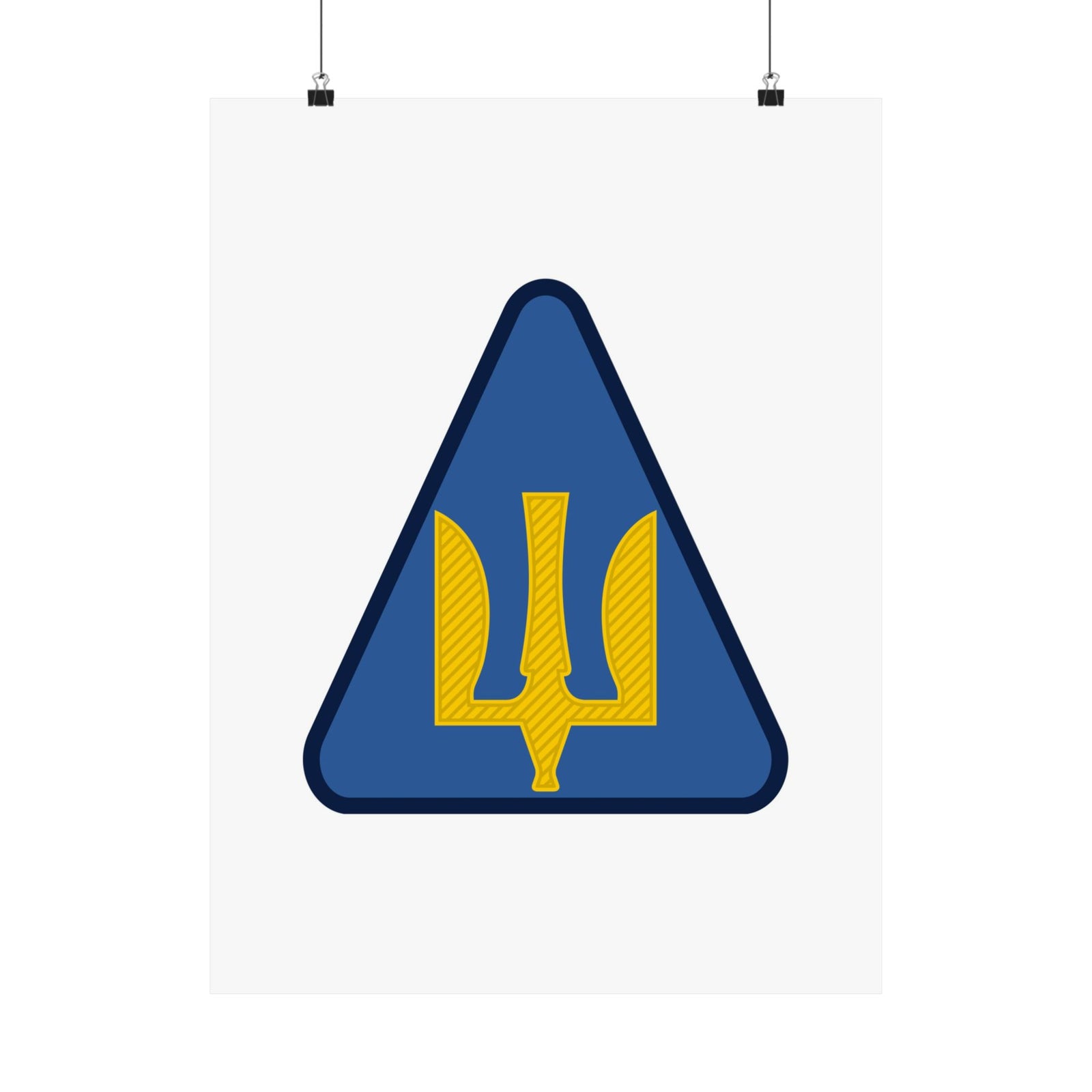 Air Force (Ukraine) - 18 in x 24 in Matte Poster