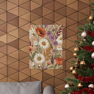 Wildflowers Pattern 095 - 18 in x 24 in Matte Poster