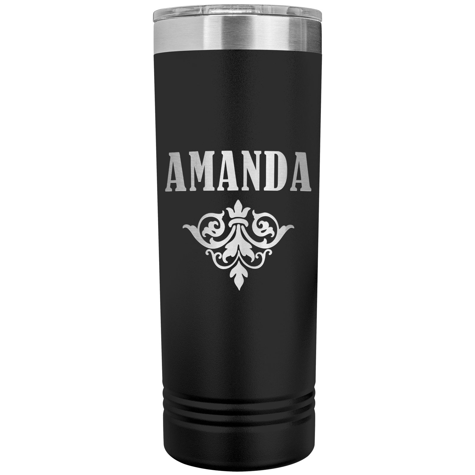 Amanda v01 - 22oz Insulated Skinny Tumbler