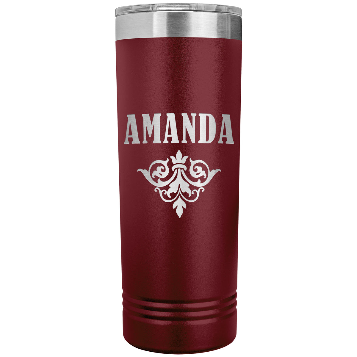 Amanda v01 - 22oz Insulated Skinny Tumbler