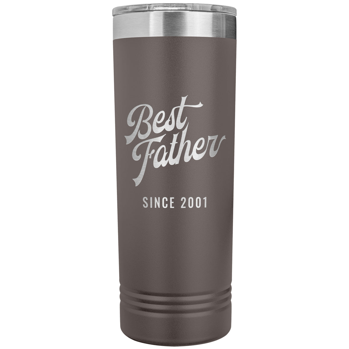 Best Father Since 2001 - 22oz Insulated Skinny Tumbler