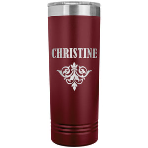 Christine v01 - 22oz Insulated Skinny Tumbler
