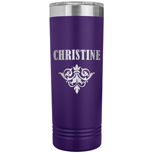Christine v01 - 22oz Insulated Skinny Tumbler