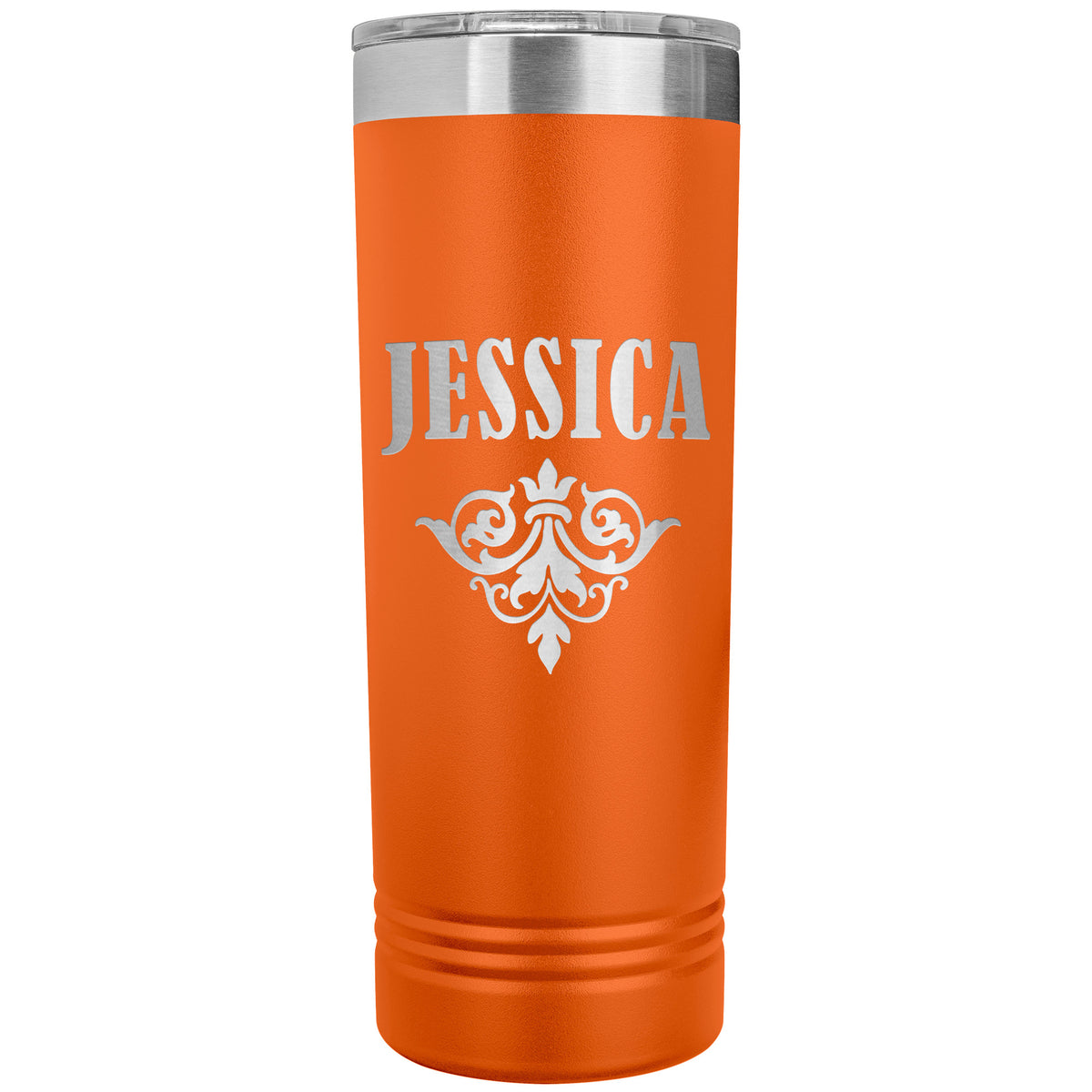 Jessica v01 - 22oz Insulated Skinny Tumbler