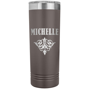 Michelle v01 - 22oz Insulated Skinny Tumbler