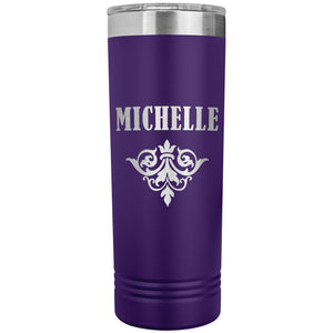 Michelle v01 - 22oz Insulated Skinny Tumbler