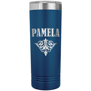 Pamela v01 - 22oz Insulated Skinny Tumbler