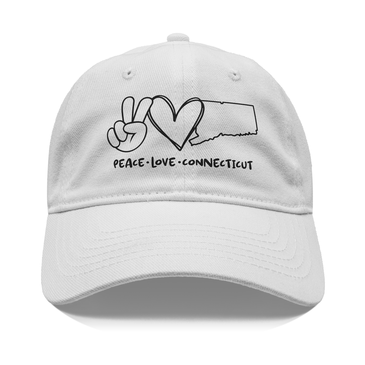 Peace_Love_Connecticut_-_White_Cotton_Ha_Front_White_Mockup.png