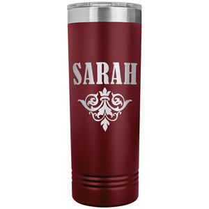 Sarah v01 - 22oz Insulated Skinny Tumbler