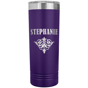 Stephanie v01 - 22oz Insulated Skinny Tumbler