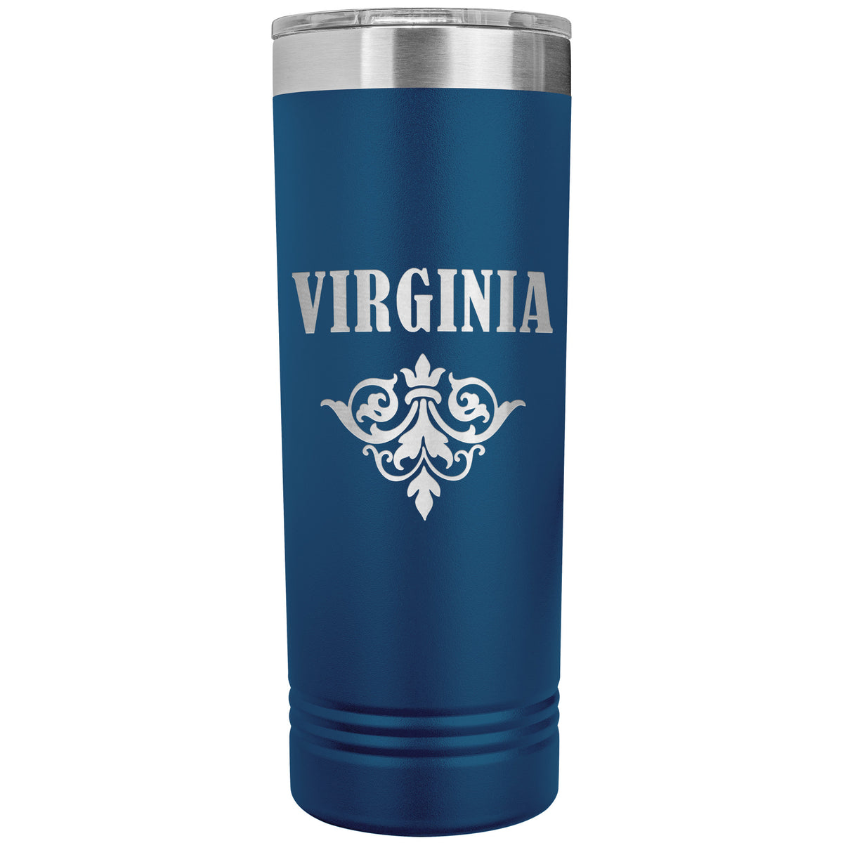 Virginia v01 - 22oz Insulated Skinny Tumbler