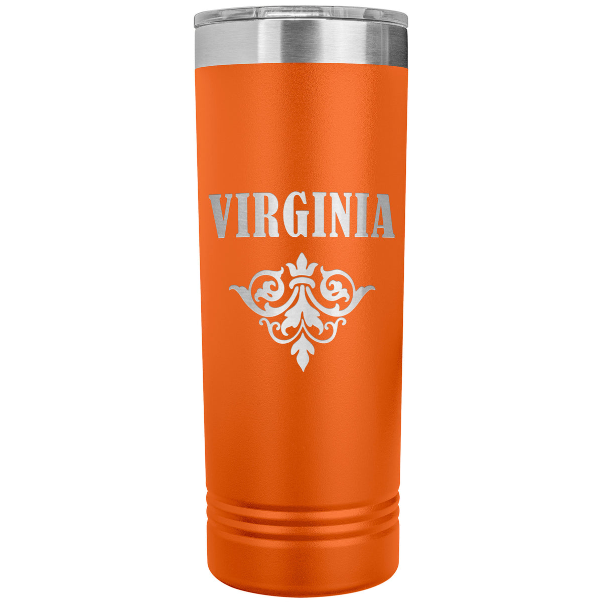 Virginia v01 - 22oz Insulated Skinny Tumbler