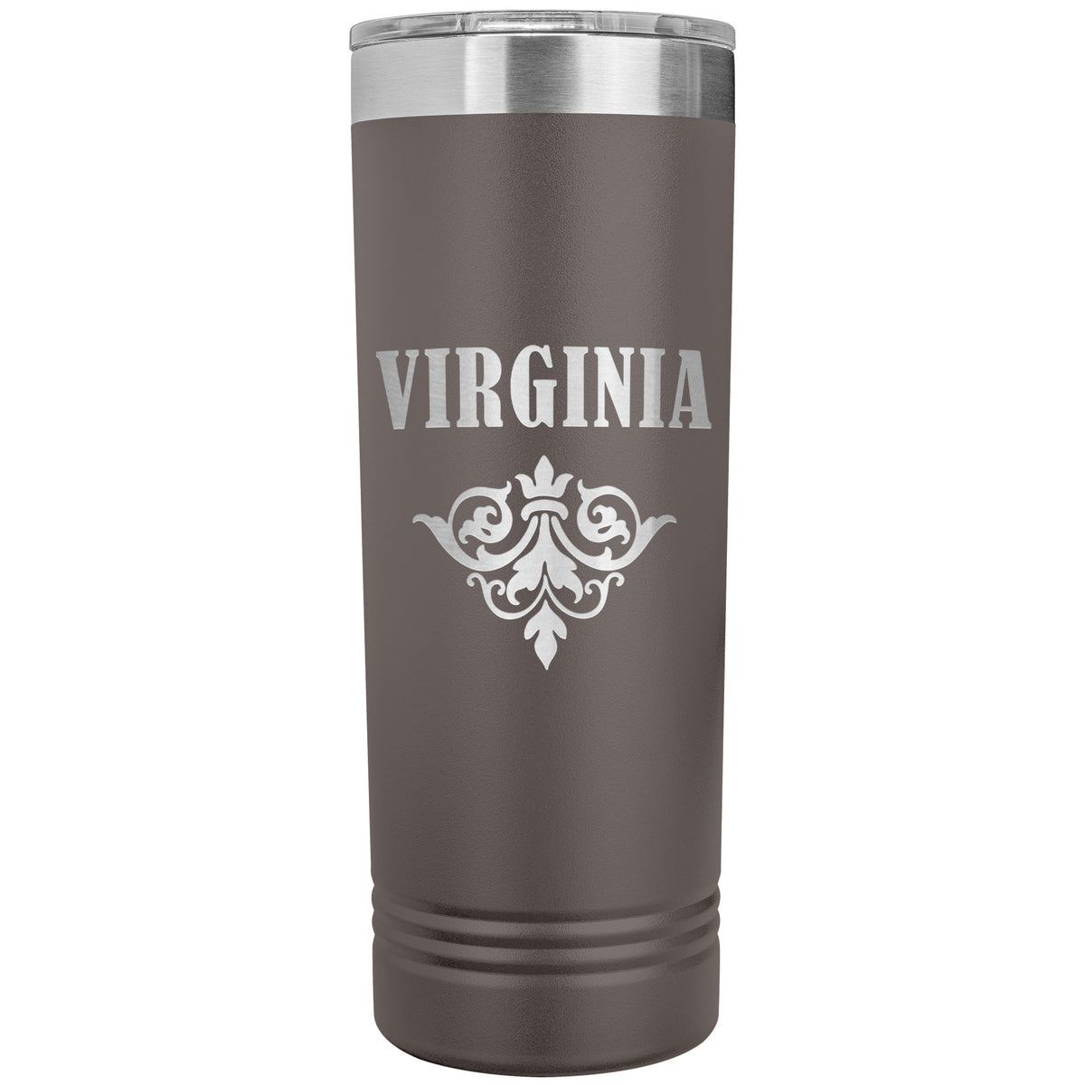 Virginia v01 - 22oz Insulated Skinny Tumbler