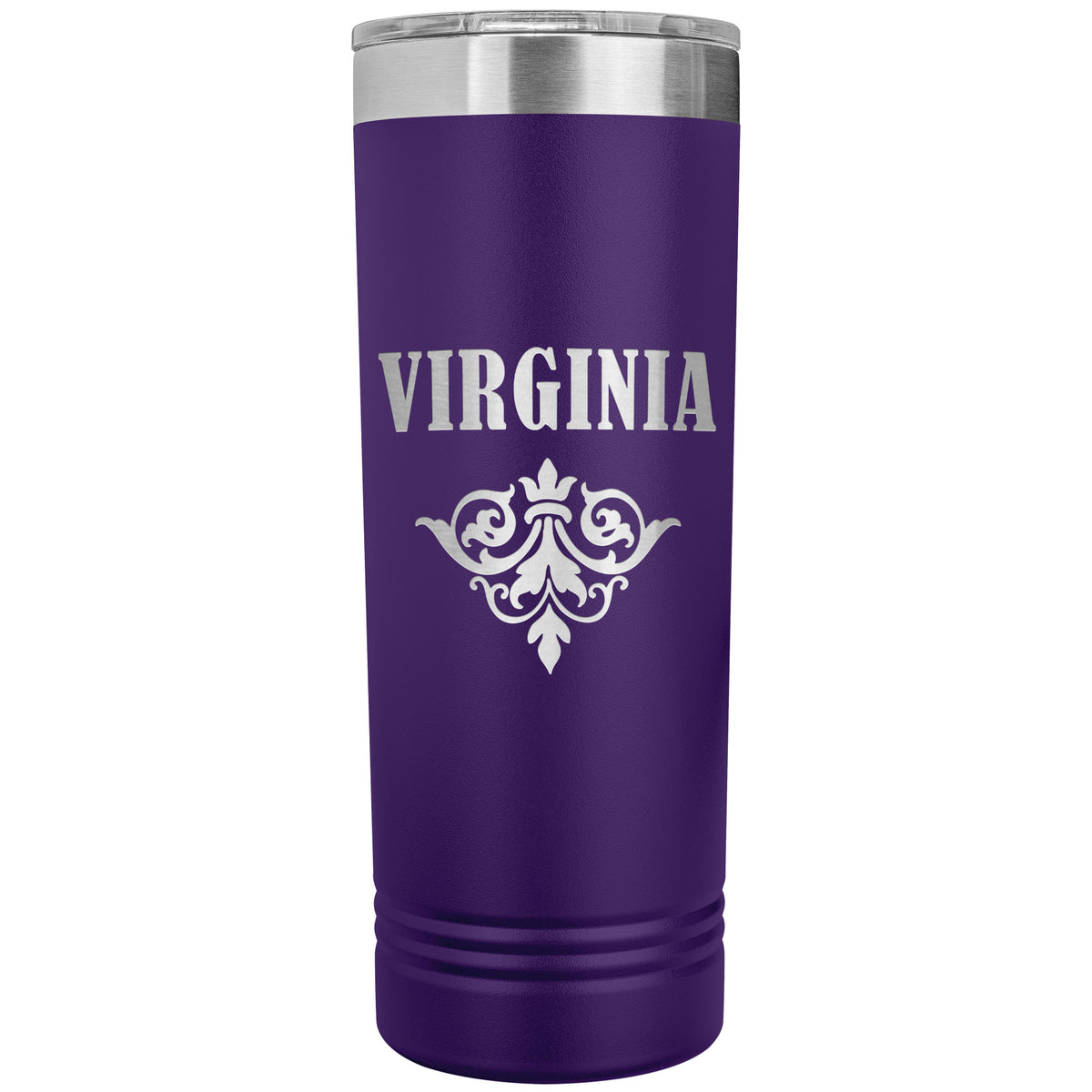 Virginia v01 - 22oz Insulated Skinny Tumbler