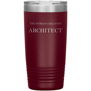 World's Greatest Architect v2 - 20oz Insulated Tumbler