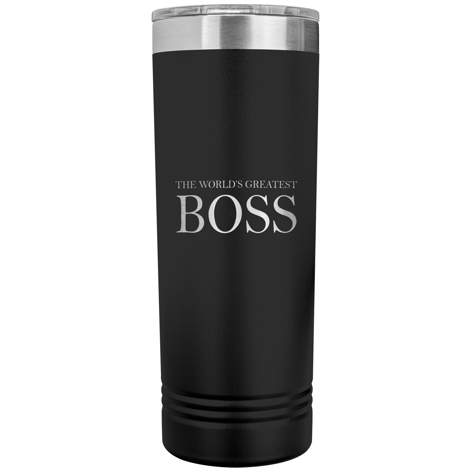 World's Greatest Boss v2 - 22oz Insulated Skinny Tumbler