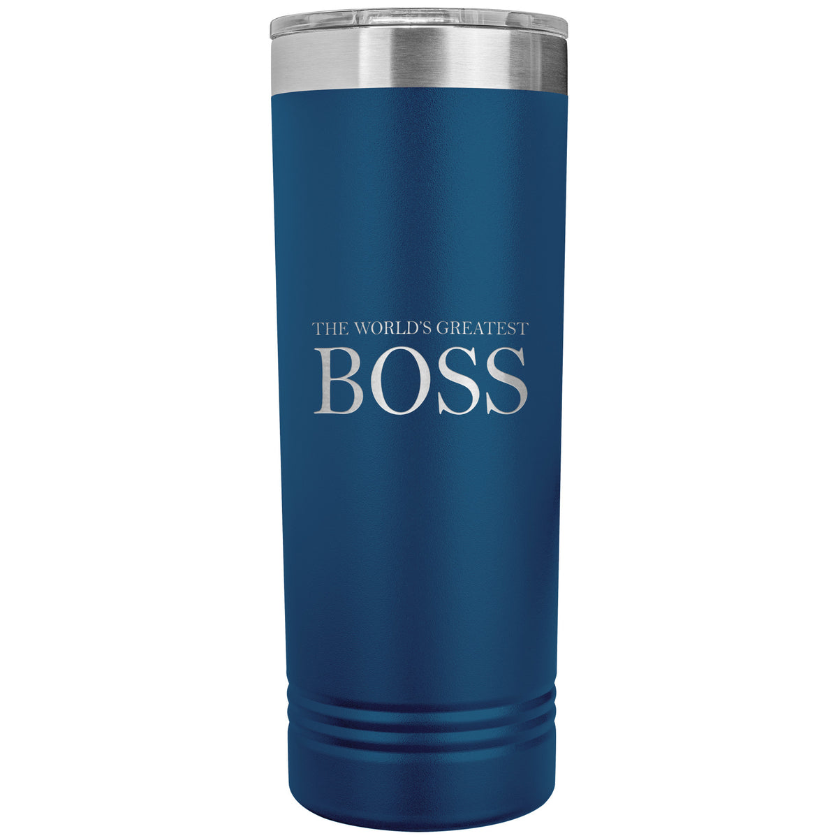 World's Greatest Boss v2 - 22oz Insulated Skinny Tumbler