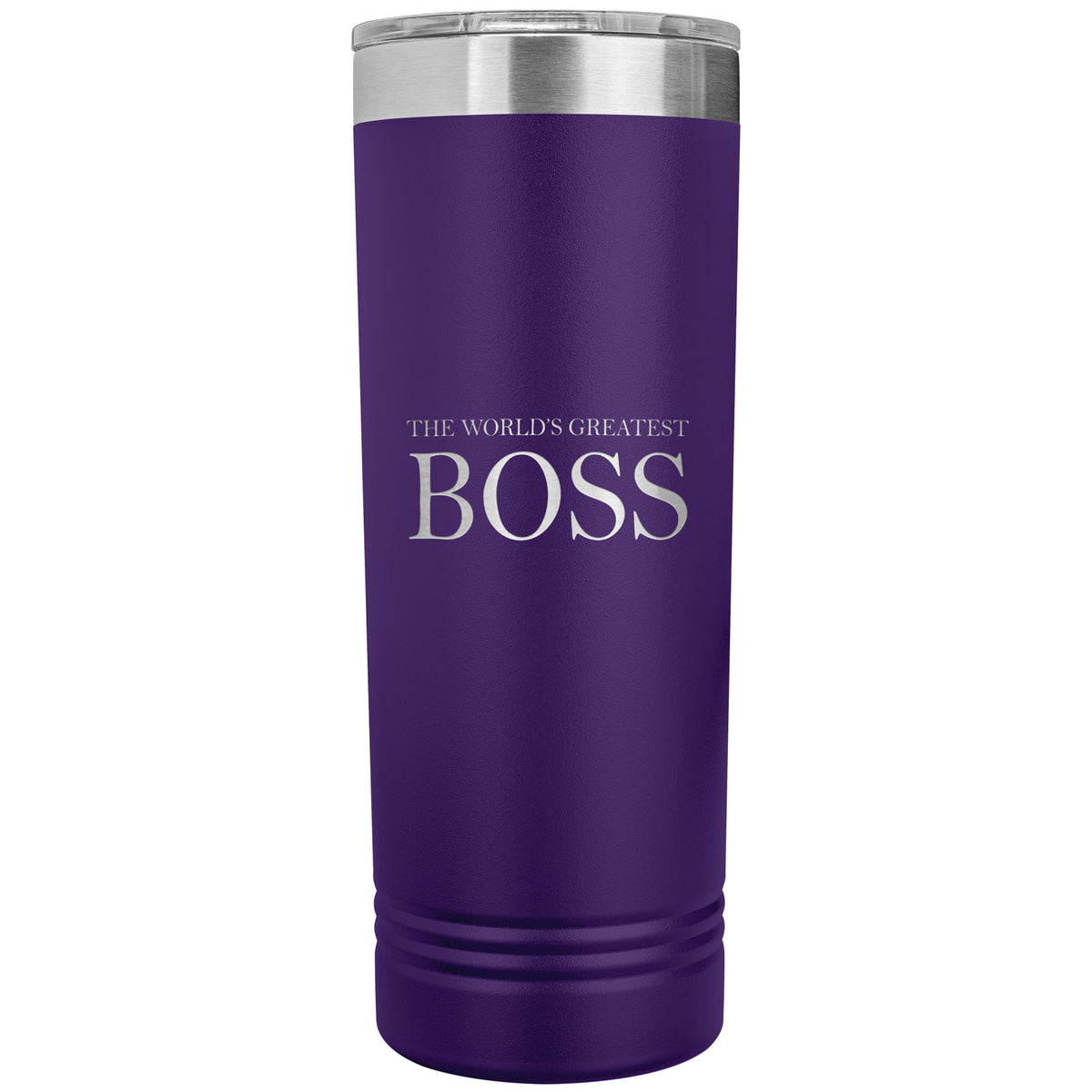 World's Greatest Boss v2 - 22oz Insulated Skinny Tumbler