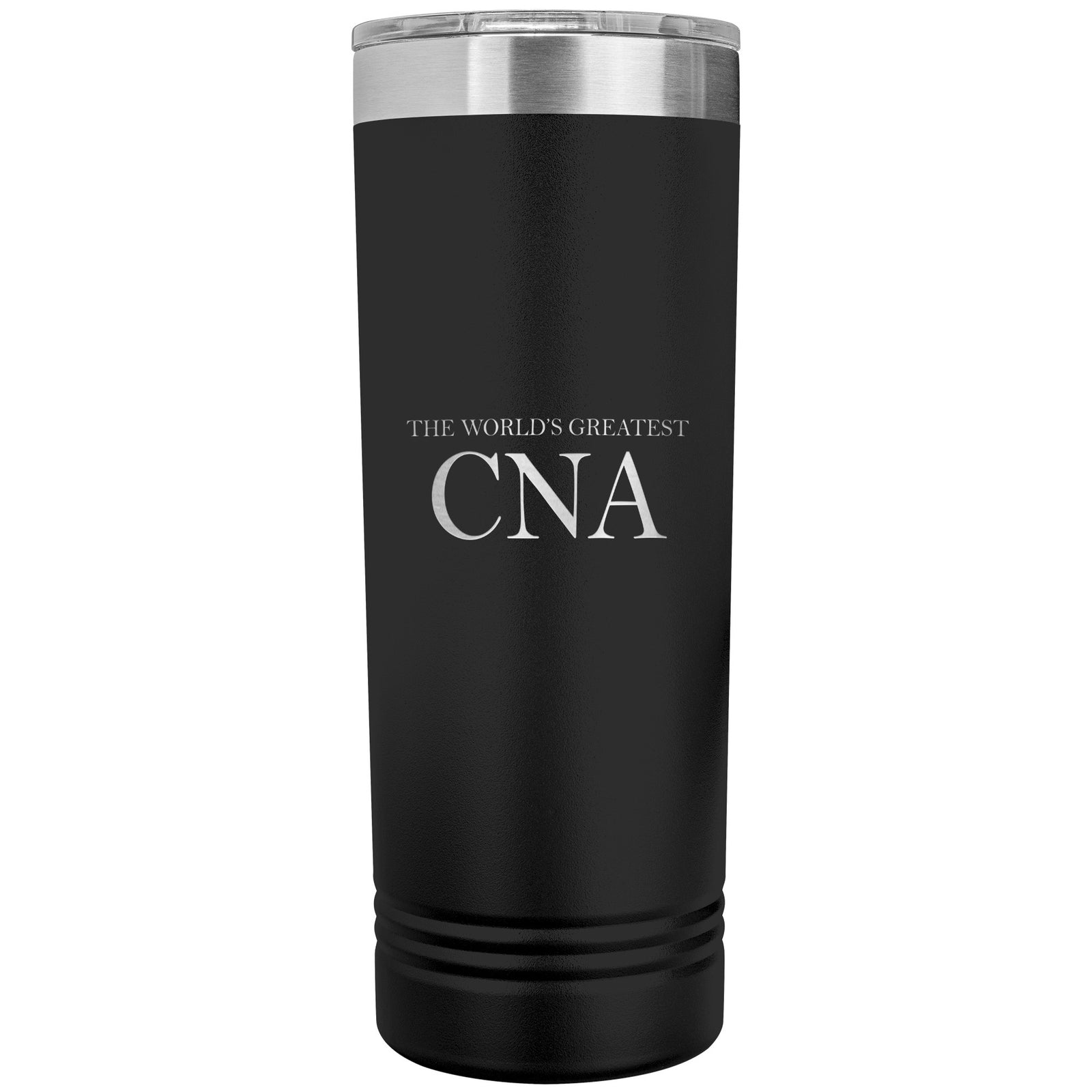 World's Greatest CNA v2 - 22oz Insulated Skinny Tumbler