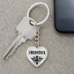 Francisca v01 - Heart Pendant Luxury Keychain