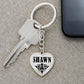 Shawn v01 - Heart Pendant Luxury Keychain