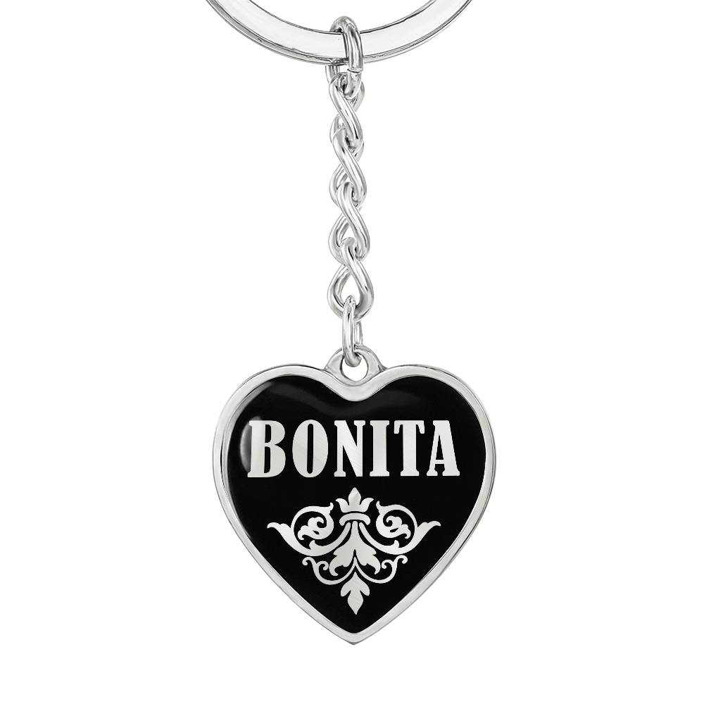 Bonita v02 - Heart Pendant Luxury Keychain