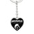 Mama, Est. 2012 v3 - Heart Pendant Luxury Keychain